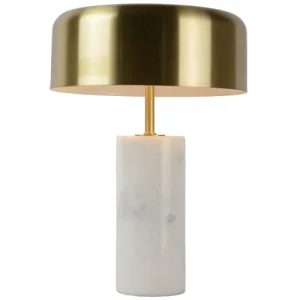 Lucide Lampe De Table En Marble Blanc 13