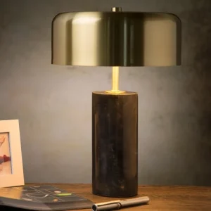 Lucide Lampe De Table En Marble Noir 9