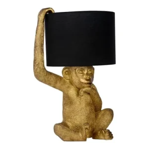 Lampea Lampe De Table En Matière Plastique Noir 45 Cm 12