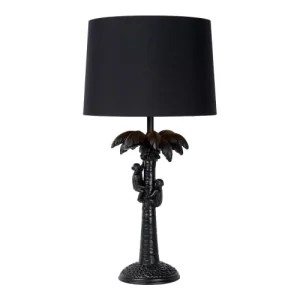 Lampea Lampe De Table En Matière Plastique Noir 50 Cm 12