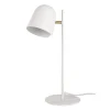 Sulion Lampe De Table En Métal Blanc 11