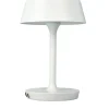 Dyberg Larsen Lampe De Table En Métal Blanc 8