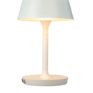 Dyberg Larsen Lampe De Table En Métal Blanc 9