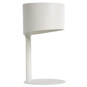 Lucide Lampe De Table En Métal Blanc 12