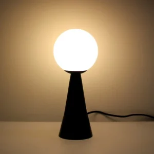 Keria Lampe De Table En Métal Noir 9