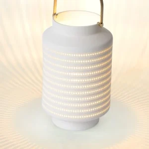 Lucide Lampe De Table En Plastique_synthetic Blanc 12