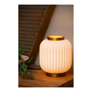 Lampea Lampe De Table En Porcelaine Blanc 23,8 Cm 9