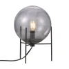 Nordlux Lampe De Table Noire Et Abat-jour Sphérique En Verre 10