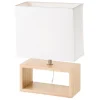 Unimasa Lampe De Table Rectangulaire Esprit Scandinave 19