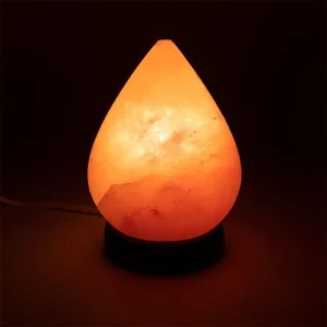 Mani Bhadra Lampe En Cristal De Sel En Forme De Goutte 8