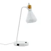 Lussiol Lighting Lampe En Métal Blanc H.59 Cm 22