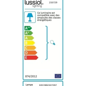 Lussiol Lighting Lampe En Métal Noir H.46 Cm 6