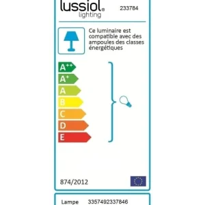 Lussiol Lighting Lampe En Métal Vert H.40 Cm 6