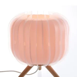 Lussiol Lighting Lampe En Polypropylène Rose H.20 Cm 10