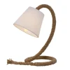 Keria Lampe En Rotin Marron 20