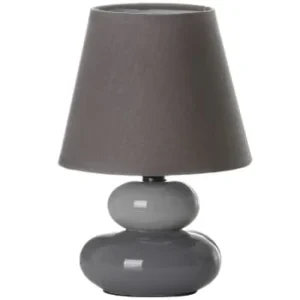 Unimasa Lampe Galets Tons De Gris 22 Cm 12