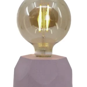 Junny Lampe Hexagone En Béton Beige Fabrication Artisanale 16