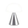 LEXON Lampe LED Portable Large En ABS Argent 11