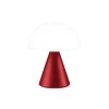 LEXON Lampe LED Portable Medium En Aluminium Rouge Foncé 14