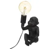 Decoratie Lampe Singe Noir H24.5 10