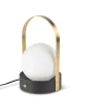 Zago Lampe Sur Socle Noir 17