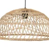 Beliani Lampe Suspendue En Rotin Naturel 22