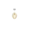 Gone’s Lampe Suspension Bois Et Béton Frêne Teinté Blanc Cordon Blanc 22