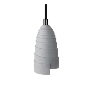 Gone’s Lampe Suspension En Béton Accessoires Perle Noire 18