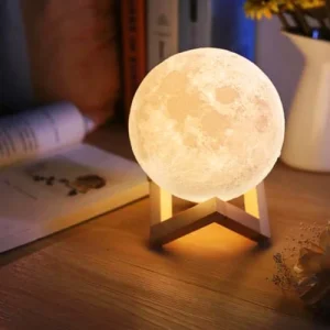 Coup De Coeur Lampe Veilleuse à Poser Pleine Lune 15cm 9