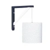 Sauthon Luminaire Murale En Coton Blanc 17