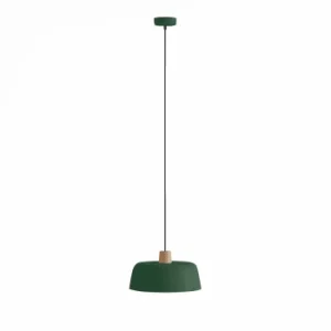 Potiron Paris Luminaire Suspension En Métal Ocre Et Bois 15