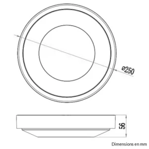 Keria Lustre Et Plafonnier Extérieur En Aluminium Gris 7