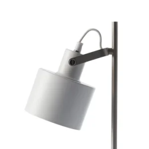 Dyberg Larsen Ocean – Lampe De Table En Métal Blanc Mat, H 43 Cm D 11 Cm 10