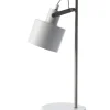 Dyberg Larsen Ocean – Lampe De Table En Métal Blanc Mat, H 43 Cm D 11 Cm 22