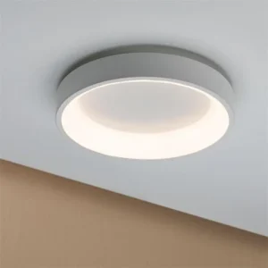 PAULMANN – Plafonnier Led Métal Diamètre 45cm Blanc 7