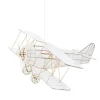 PETIT PAN – Suspension En Bambou Et Soie L65cm Blanc 14