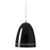 Super Living Petite Lampe Suspension Rétro Presque Noire 19