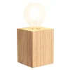 Keria Pied De Lampe En Bois 11