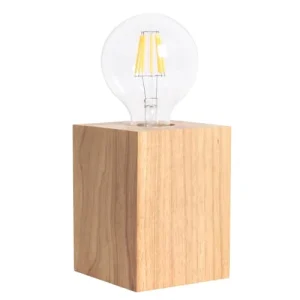 Keria Pied De Lampe En Bois 13