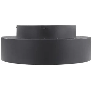 Beliani Plafonnier En Métal ⌀ 45 Cm Noir 12