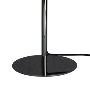 Dyberg Larsen Queen – Lampe De Table En Métal Noir Mat Et Laiton, H 50 Cm D 21 Cm 12