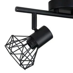 Decoratie Rampe 2 Spots Orientables Noir 7