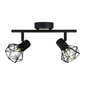 Decoratie Rampe 2 Spots Orientables Noir 9