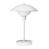 Dyberg Larsen Roma – Lampe De Table En Métal Blanc, H 30 Cm D 20 Cm 22