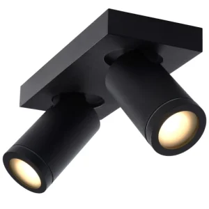 Lucide Spot De Plafond (réglette/plafonnier) En Métal Noir 12