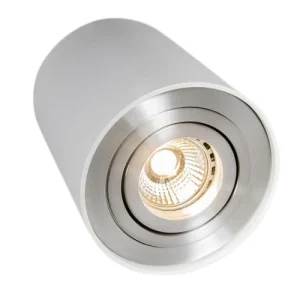 QAZQA Spot Plafond En Aluminium Acier 12