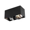 QAZQA Spot Plafond En Aluminium Noir 8