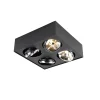 QAZQA Spot Plafond En Aluminium Noir 20