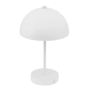 Dyberg Larsen Stockholm – Lampe De Table En Métal Blanc Mat, H 30 Cm D 20 Cm 14