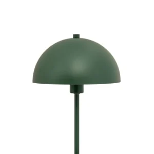 Dyberg Larsen Stockholm – Lampe De Table En Métal Vert Foncé, H 30 Cm D 20 Cm 10